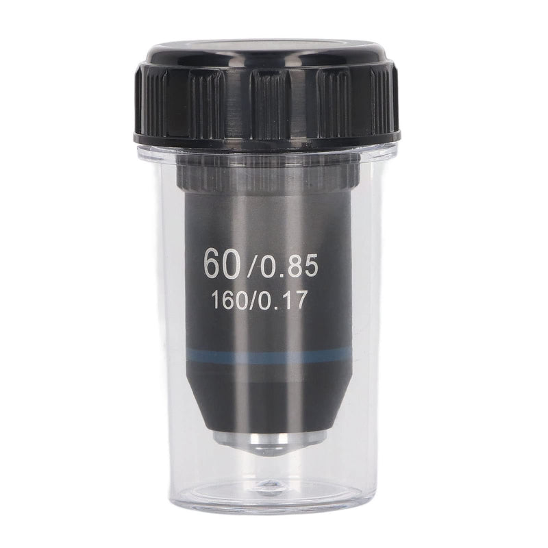 [AUSTRALIA] - Garosa 60X Achromatic Microscope Objective Lens High Light Transmittance 20.2mm Interface 45mm Parfocal Distance Brass for Biology Applications 