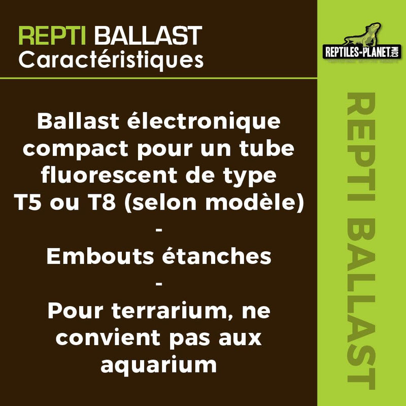 Reptile Planet - Repti Ballast for Fluorescent Tube T8 from 15 to 40 W