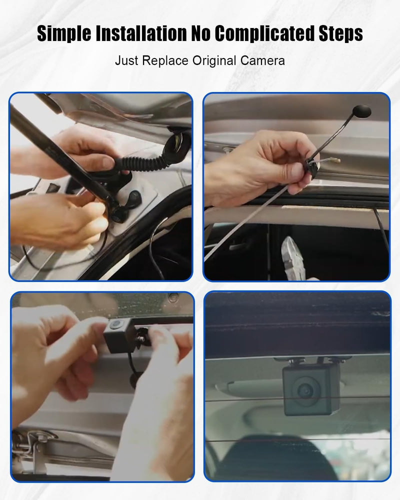 39530-T5R-A01 Backup Camera Fit for Honda Fit 2015-2019 | Rear View Parking Assist Camera Replace 39530T5RA01, Waterproof Reverse Camera