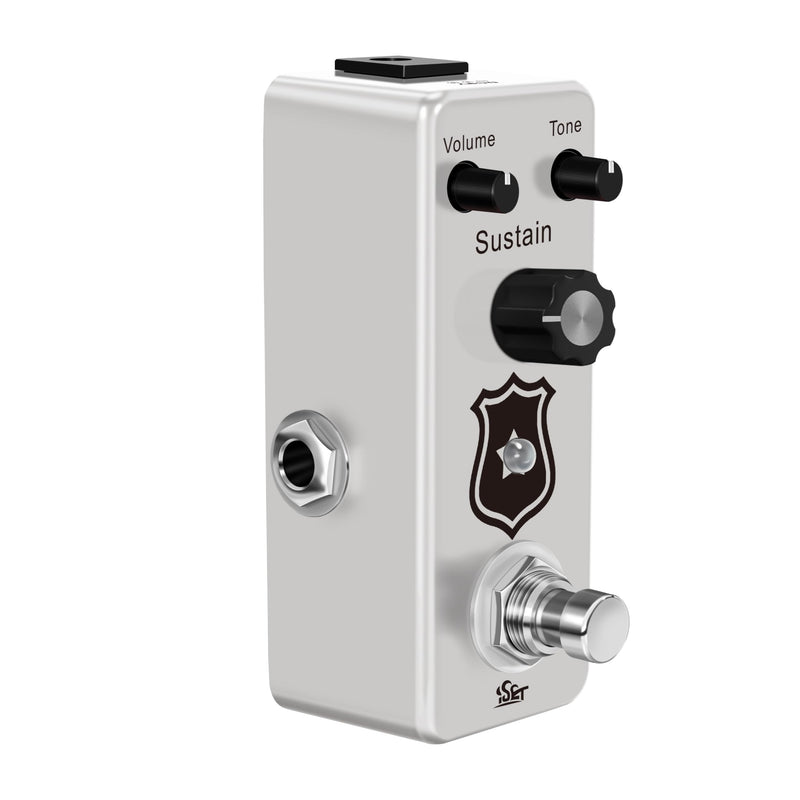 ISET Fuzz Guitar Effect Pedal Analog Badge Fuzz for Electric Guitar Bass True Bypass