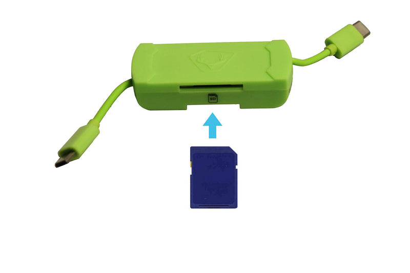 HME Products SD Card Reader for Android Devices with On The Go Technology (OTG)