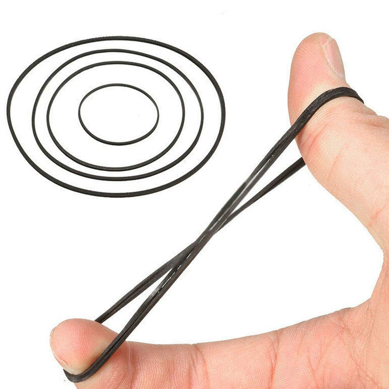 120Pcs Universal 40-135mm Mix Cassette Tape Machine Square Belt Assorted Repair