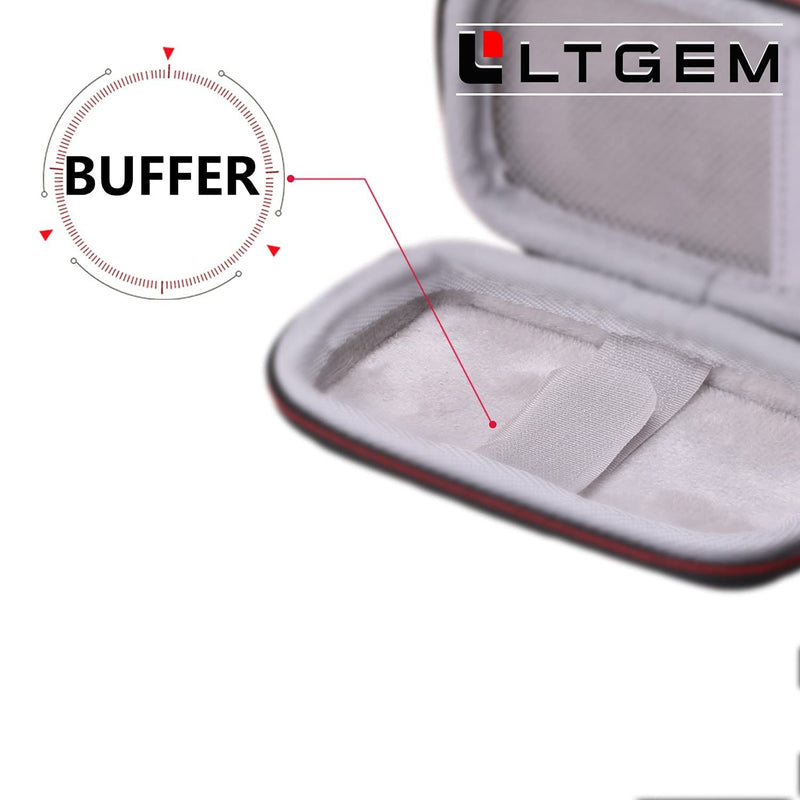LTGEM Hard Case for SanDisk 1TB 2TB 4TB Extreme PRO Portable SSD or WD 500GB 1TB 4TB My Passport SSD