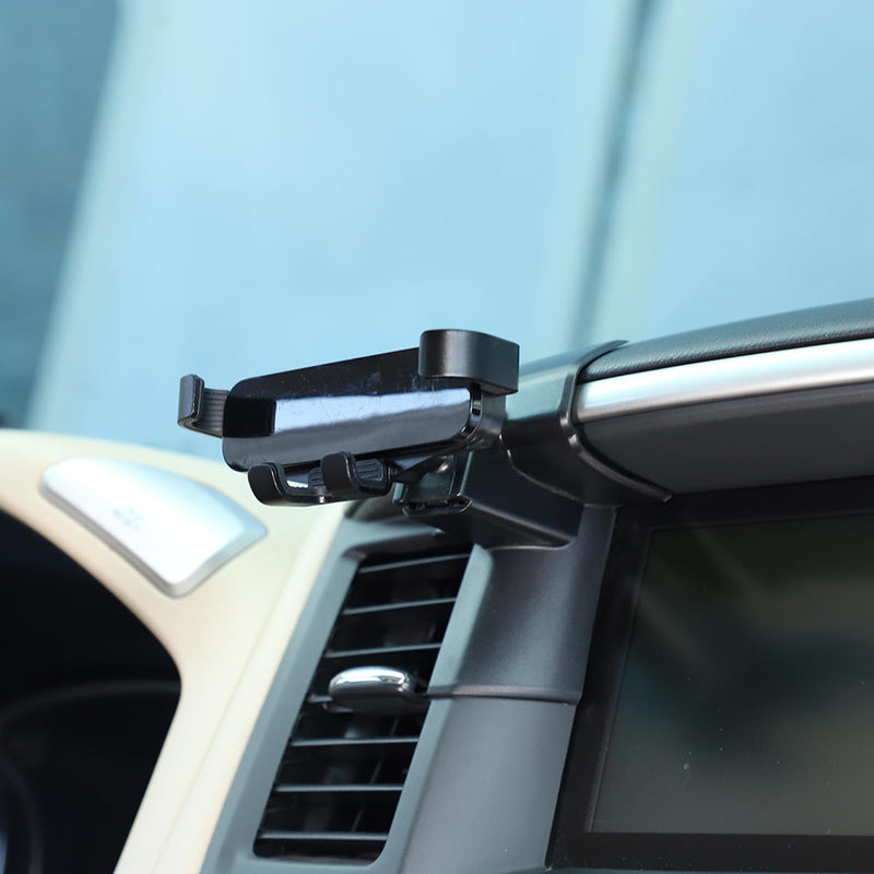 Car Phone Holder Mount Compatible with Nissan Pathfinder 2013-2018, Center Console Dashboard Air Outlet Handsfree Car Phone Stand Accessories (Left-B Style)