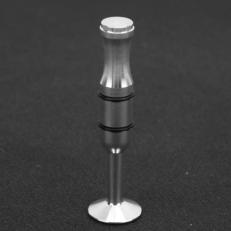 Embouchure Training Device Mouthpiece, Mouth Strength Trainer, Brass Instrument Accessories, Personal Embouchure Trainer Mouth Muscles Builder for Trombones Woodwinds Saxophone(Silver)