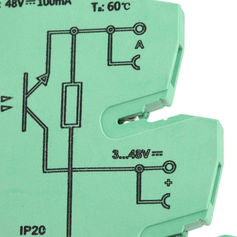 [AUSTRALIA] - Optocoupler, PLC Relay, MRI-3.3D48 DC Separates Photoelectric Coupler Separating PLC Relay Module Input 3.3VDC Output 3-48VDC 