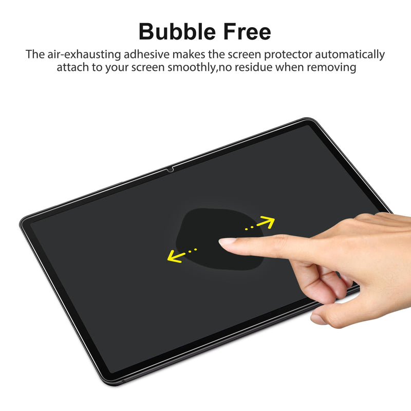 SPARIN [2-Pack Screen Protector for Galaxy Tab S9 FE 5G 10.9 inch/Galaxy Tab S9 11 inch, 9H Tempered Glass with Easy Installation Frame, S Pen Compatible/HD Clear/Anti Scratch/Bubble Free Tab S9fe-10.9 Inch