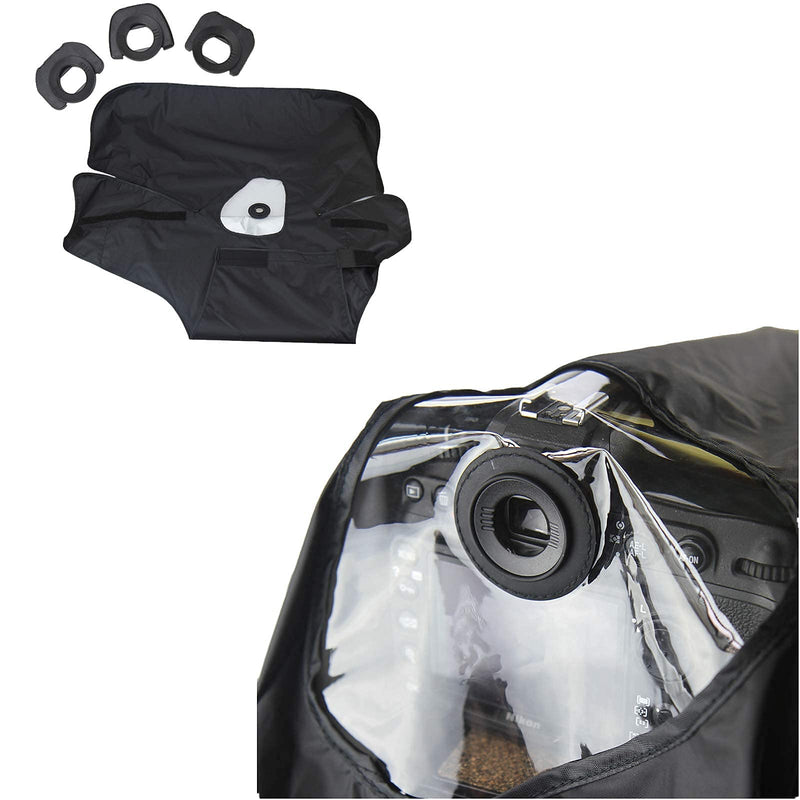 Professional DSLR Camera Rain Cover Raincoat Gear Extra Large Sleeve Dust Proof Protection for Canon EOS 7D 6D 5DS 5DSR 5DM4 5DM3 5D 1DX 1DS 1D Mark IV III II Nikon D5 D6 Df D850 D810A D810 D780 D750