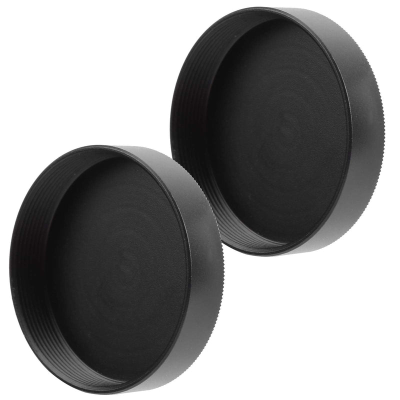 [AUSTRALIA] - DAUERHAFT Camera Lens Rear Cover, 2Pcs Camera Lens Rear Cover, Lens Mount Metal Lens Rear Cover Camera Lens, for M42 Screw Lens Mount 
