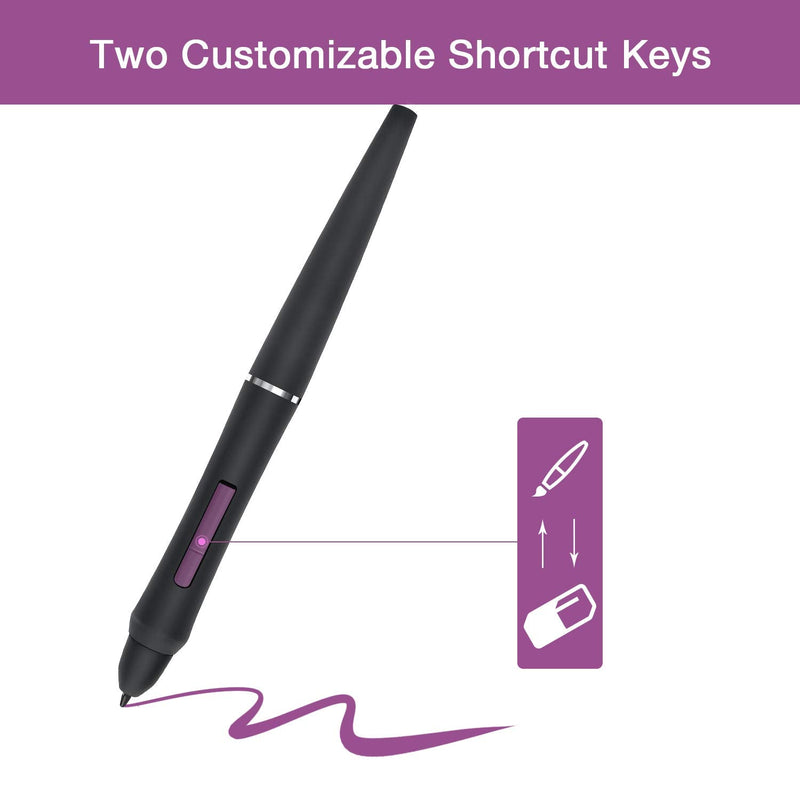Artisul P58B Battery-Free Pen Digital Pen for D13S,D16,M0610Pro and D16Pro