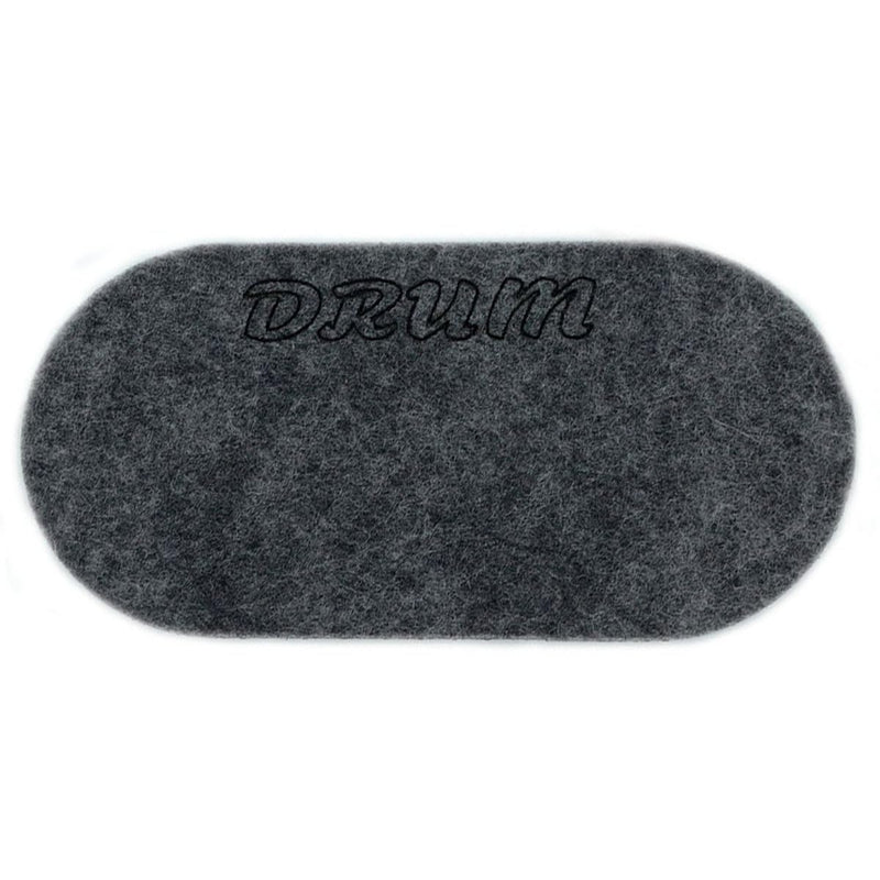 2Pcs Drum Kit Screen Protector Bass Kick Drum Impact Pad Felt Drum Protector Patch Double Pedal Click Pad Drum Strengthen Sticker Kick Drum Pads Drum Skin Accessories