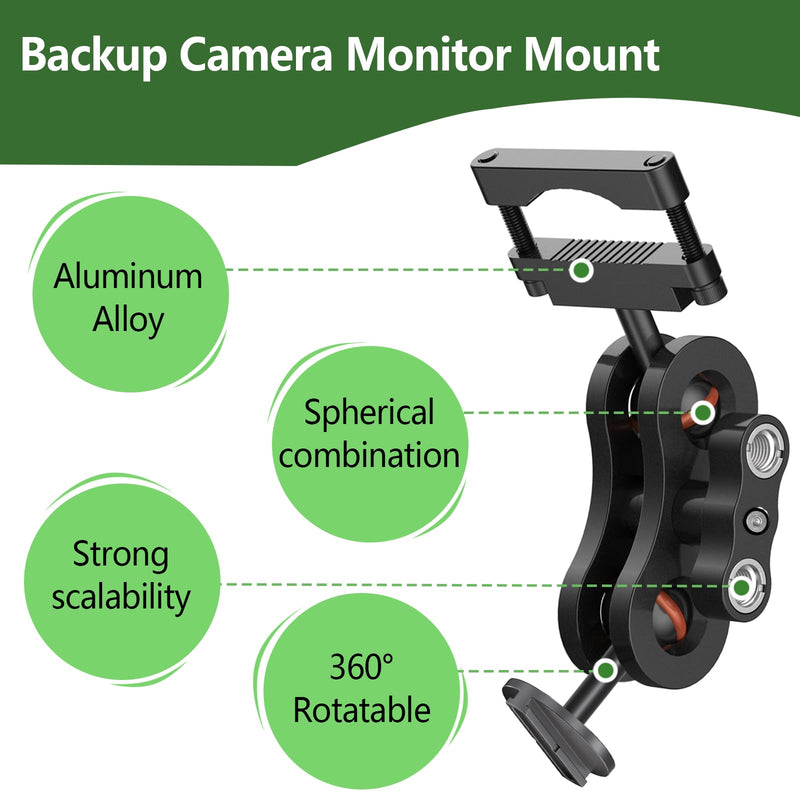 [AUSTRALIA] - Dash Cam Mount, Aluminum Rearview Mirror Bracket Installation Kit, for Rove R2-4K, R2-4K PRO and R2-4K Dual Car Dash Cams 