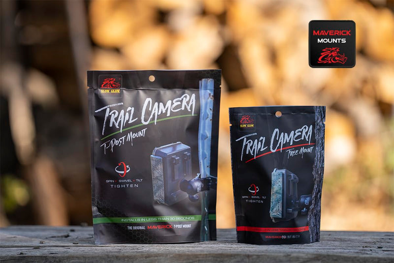 [AUSTRALIA] - Slow Glow Maverick T-Post Camera Mount for Trail Cameras and Solar Panels 360° Adjustable Ball Head for the Perfect Angle 