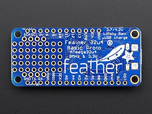 [AUSTRALIA] - Adafruit Adafruit Feather 32u4 Basic Proto [ADA2771] 