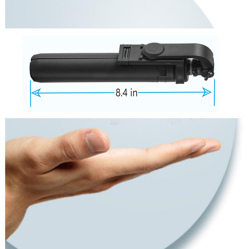 Selfie Stick Tripod for Cell Phone & Camera, 50" Expandable Phone Tripod with Remote Control and Rotate Phone Holder, Portable Tripod for iPhone/Goproo and Cameras.