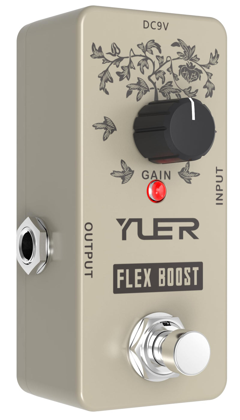 Flex Boost, Guitar Effects Pedal, Mini Single Type, True Bypass, DC 9V, for Electric Guitar and Bass