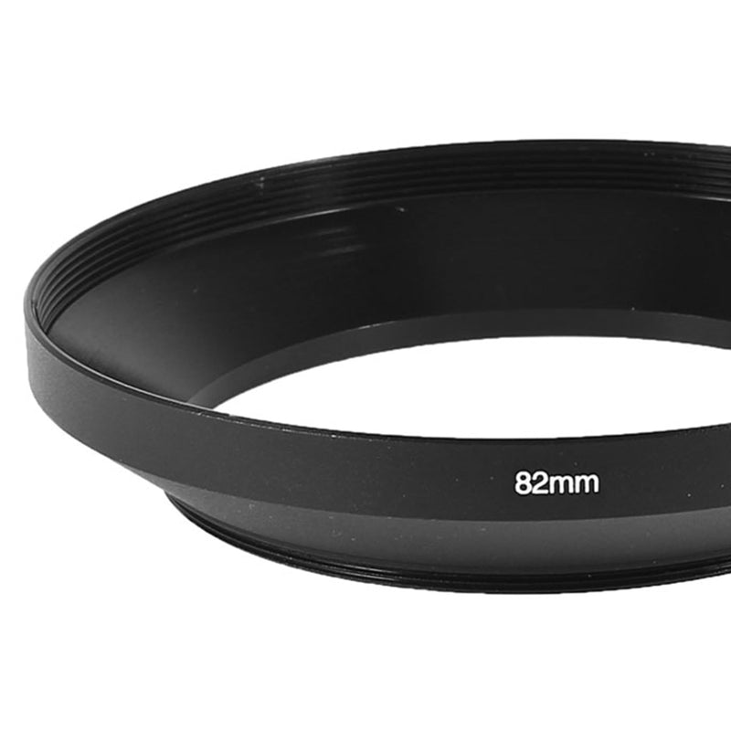 uxcell Camera Lens Hood, Aluminum 82mm Front Filter Thread Wide Angle Hood Screw-in Mount Standard Lens for Nikon AF-S Nikkor 24-70mm F/2.8E VR, Sony FE 24-70mm F/2.8 GM