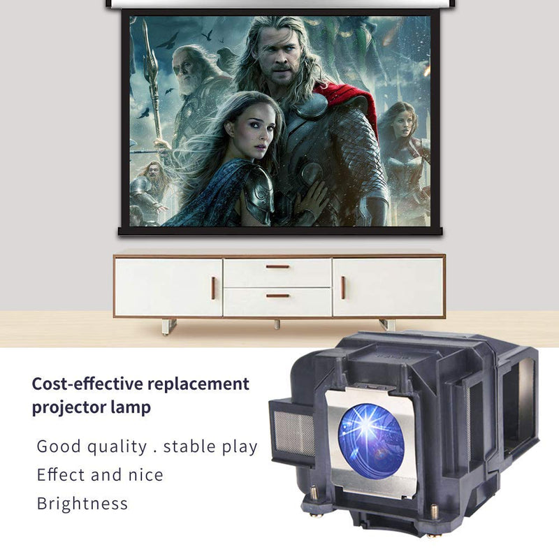 KAIWEIDI ELPLP78/V13H010L78 Projector Lamp for Epson PowerLite S17 S18+ W15+ W17 W18+ X17 X24+ 99W ,VS230 VS330 VS335W EX3220 EX5220 EB950W EB955W EB-W18 EB-X25 EH-TW410 Projectors