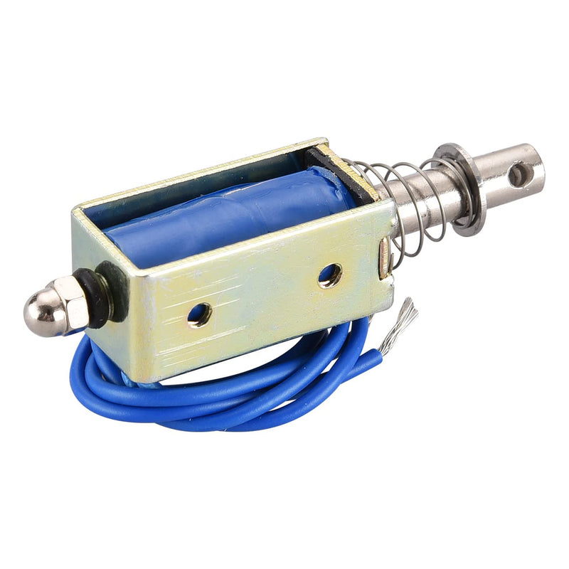 [AUSTRALIA] - Electric Solenoid Electromagnet, Electric Magnets, HS-0530B Push Pull Type 24VDC 10mm Stroke 5N Force 