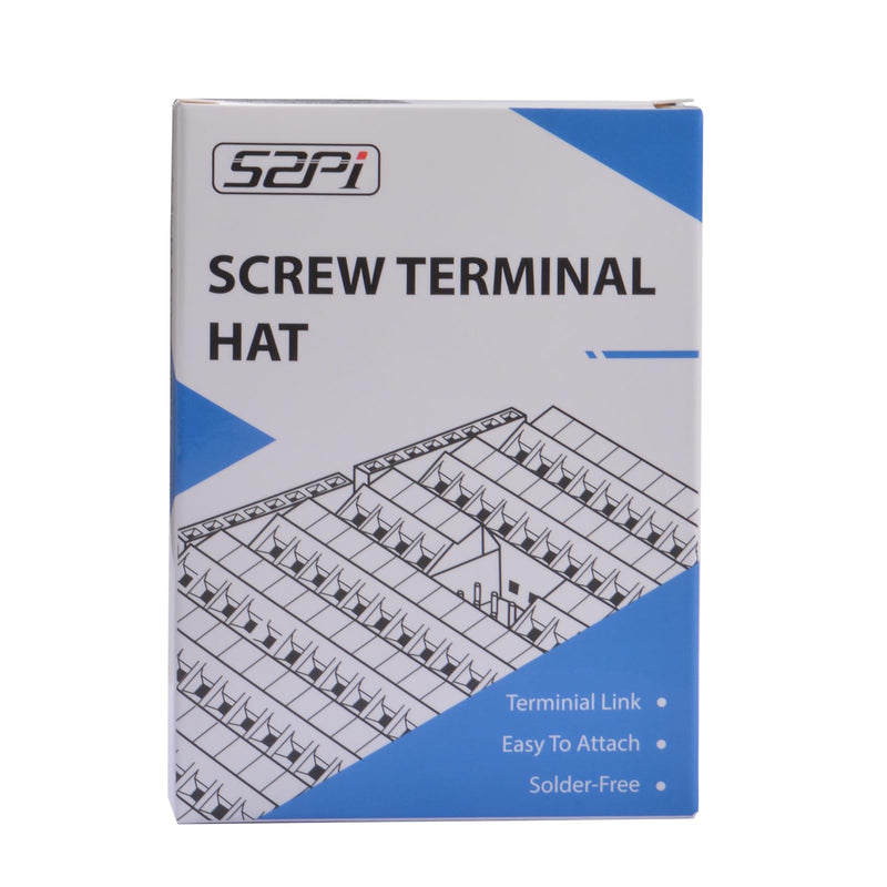 GeeekPi Raspberry Pi GPIO Screw Terminal Block Breakout Board HAT with GPIO Status LED, Raspberry Pi GPIO Expansion Board Breakout Module for Raspberry Pi 4B/3B+/3B/2B/B+/Pi Zero W/Pi Zero 2 W