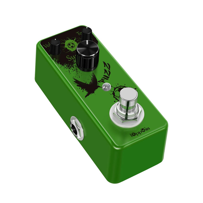 Fuzz Buff Guitar Effect Pedal - Legendary Sweet Fuzz Tone, Metal Enclosure, True Bypass, Mini Size (DC 9V)
