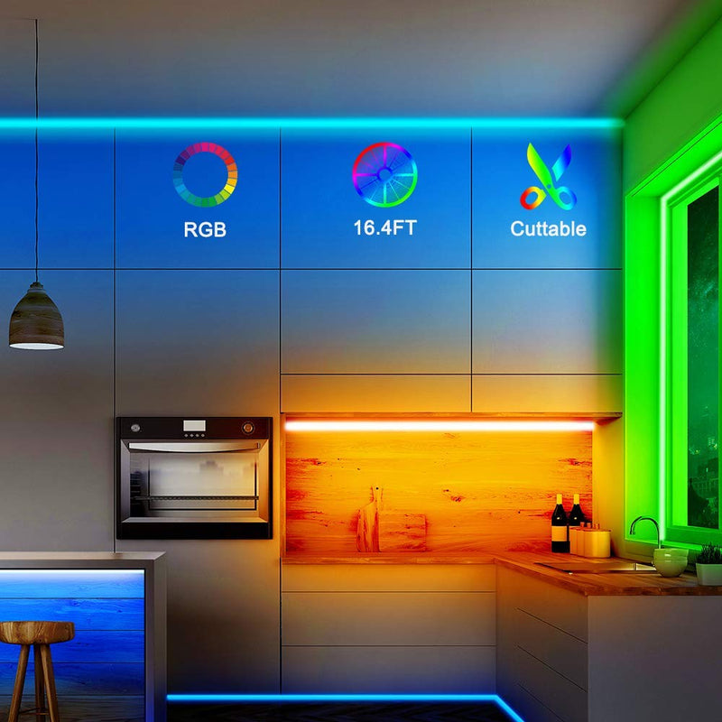 [AUSTRALIA] - 44 Keys RGB LED Light Strip Remote Controller Infrared Led Light Remote Replacement for SMD 5050 2835 3528 Led Strip Lights 1 remote 