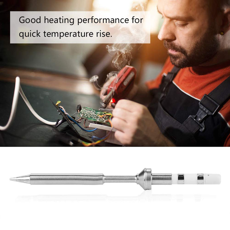 TS100 Tip, TS100 Soldering Tip, TS 100 Soldering Iron Tips, Mini Stainless Steel Soldering Tips Replacement for TS100 Soldering Iron (TS-B2) TS-B2