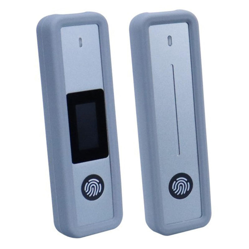 NVMe SSD Enclosure Support Visual LCD Fingerprint Encryption USB3.2 for Efficient Data Transfer External Enclosure