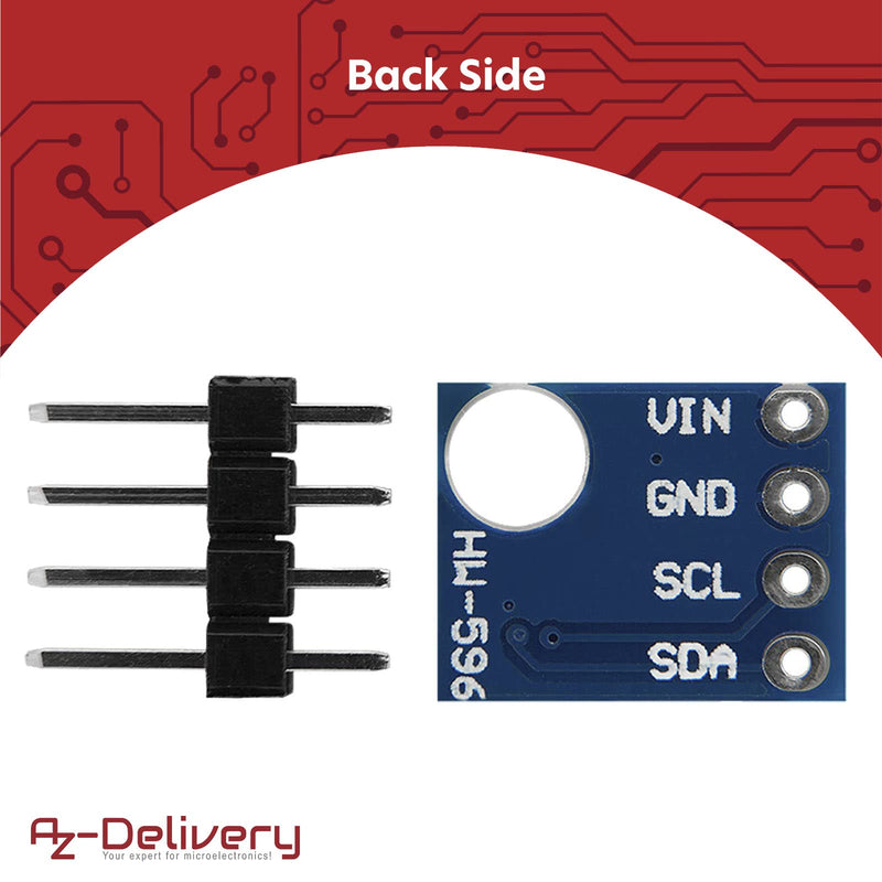 [AUSTRALIA] - AZDelivery ⭐⭐⭐⭐⭐ GY/BMP180 Barometric Pressure Sensor Module for Arduino and Raspberry PI 1x BMP 180 1 