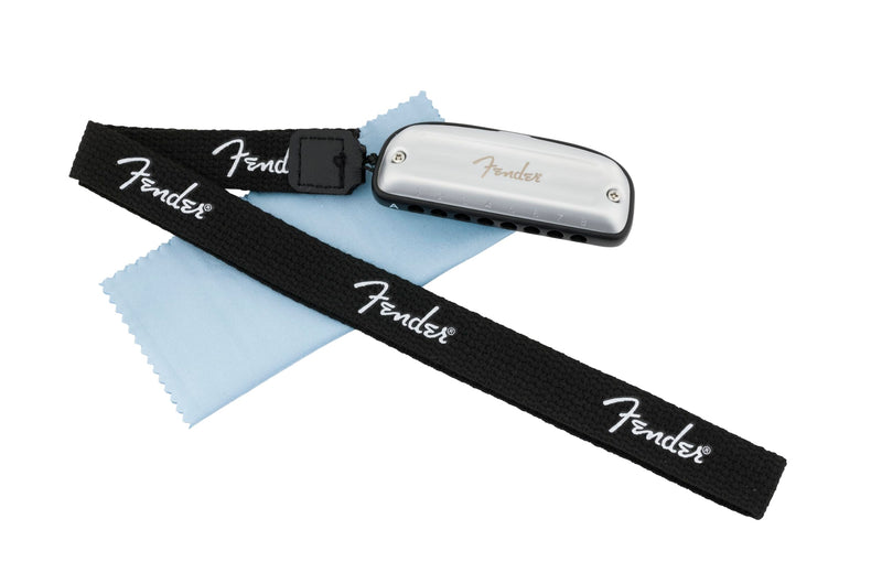 Fender Blues Junior Diatonic Harmonica, 8-holes, Key of C