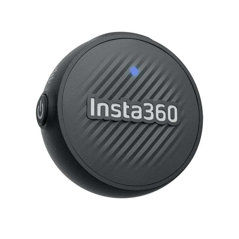 Insta360 Mic Air,Ultralight 7.9g Transmitter, as Compact as a Coin, 48kHz Audio with Built-in Noise Reduction, 10-Hour Battery Life, 300m Range, X5/X4/ACE PRO 2, Flow/Flow 2/Flow 2 PRO((1 TX + 1 RX) 1 TX + 1 RX