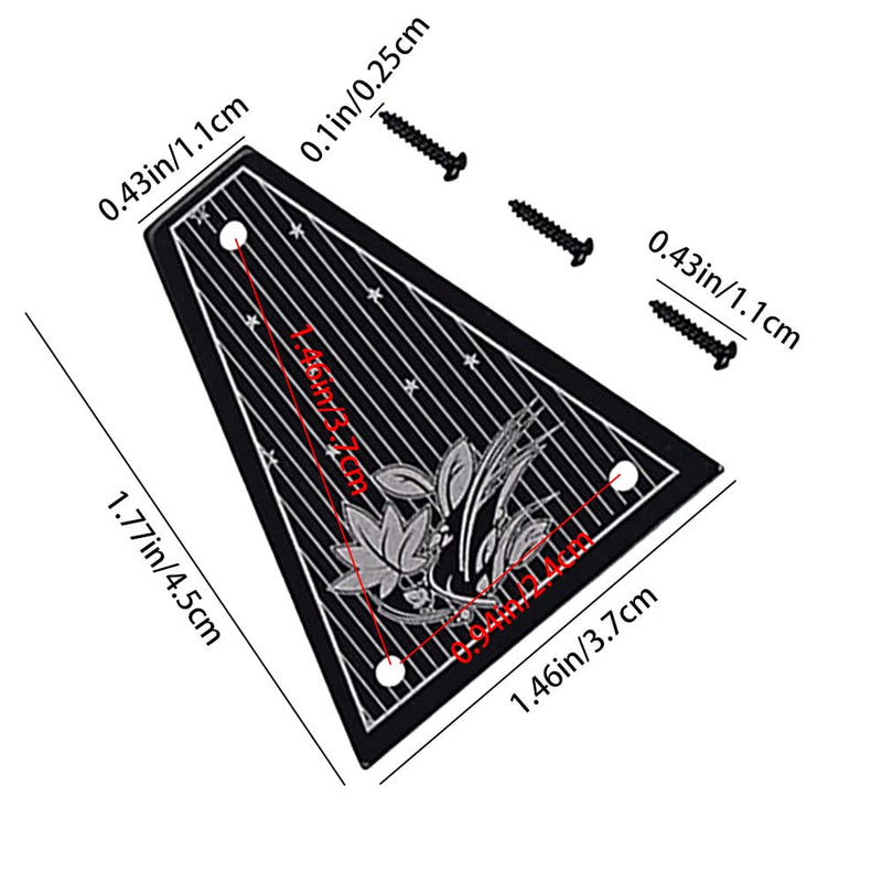 Guitar Truss Rod Cover Water Proof Guitar Cover Portable Truss Rod Cover for Replacing Guitar Accessories