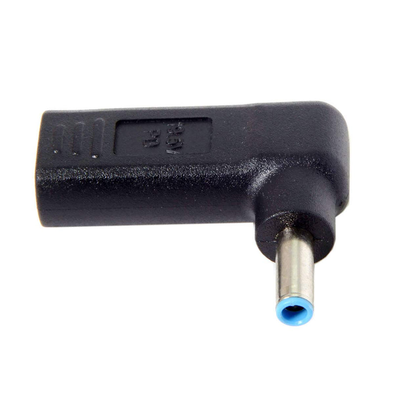 CY USB 3.1 Type C USB-C to DC 4.5mmx3.0mm Adapter Emulator Trigger 90 Degree Angled