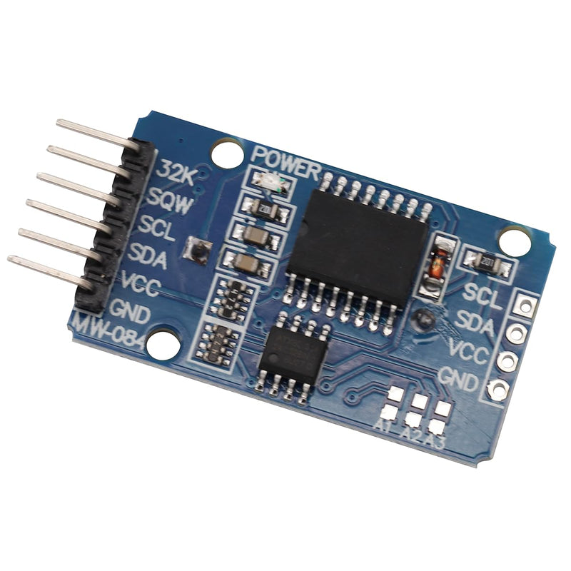 Heevhas Real Time Clock Module RTC Module DS3231 AT24C32 High Precision Clock Module IIC Module Memory Module + 10P Cable (Pack of 3)
