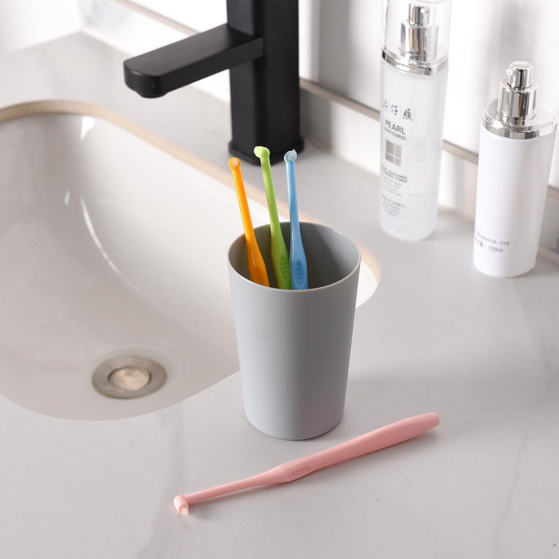 8 Pieces Interroom Toothbrush, Soft Single Toothbrush with Tuft, Slim Interspace Toothbrushes Interdental Brushes for Sensitive Gums, Deep Cleaning, for Teeth Cleaning