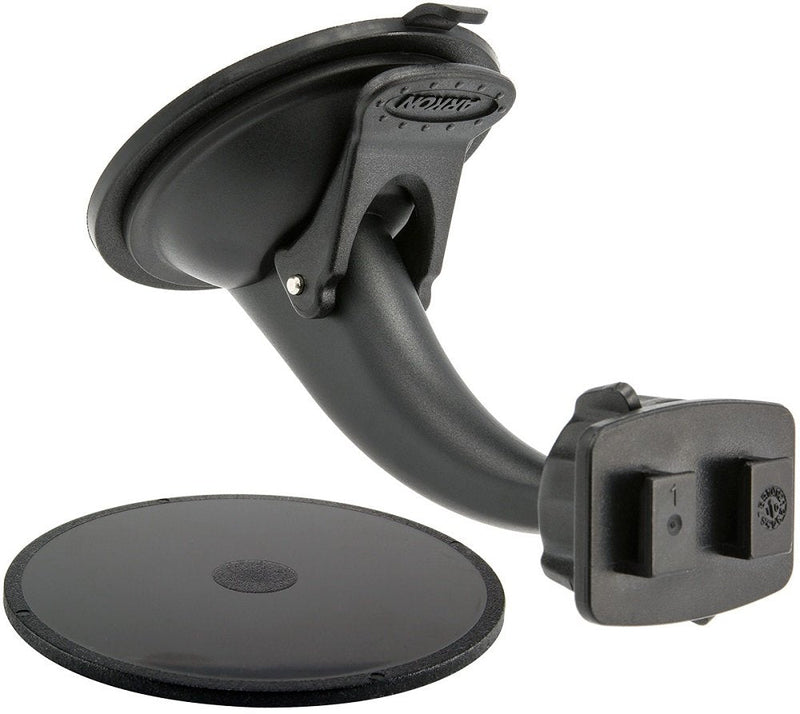 ARKON Replacement Upgrade or Additional Windshield Dashboard Sticky Suction Mount for Dual T Holders - Retail Packaging - Black & Mega Grip Universal Phone Holder portable electronic device mount+ SM040-2