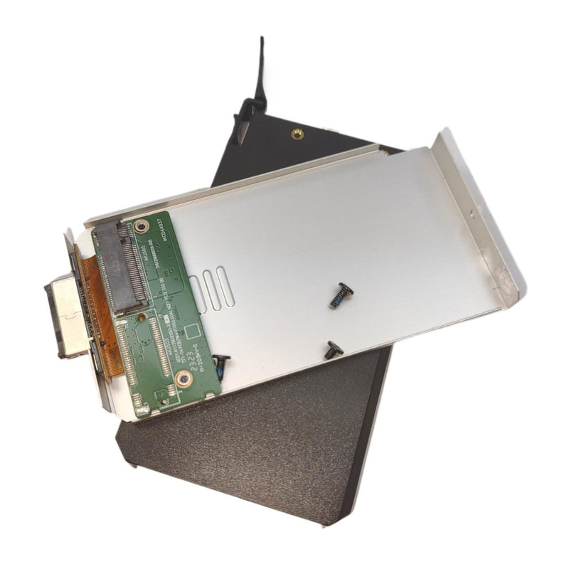 V110 M.2 SSD Enclosure Caddy Bracket,2pcs | For Getac Latitude Rugged Laptop,with SATA Cable, ssd holder for laptop,Heatsink cover,Solid State Drive Bracket 2 packs