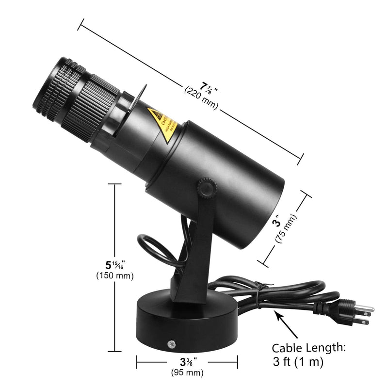 15W White LED Pin Spot Light, Manual Focus, Adjustable 4 Apertures, for DJ Disco Party Wedding Stage Effect Lighting