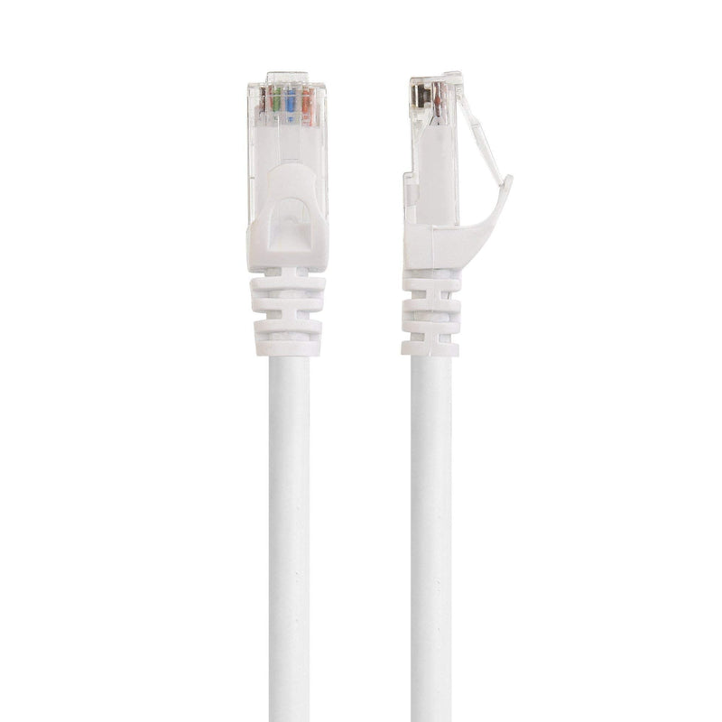 Cable Matters Snagless Long Cat6 Ethernet Cable (Cat6 Cable, Cat 6 Cable) in White 150 ft & Nail-in Cable Clips Cord Organizer