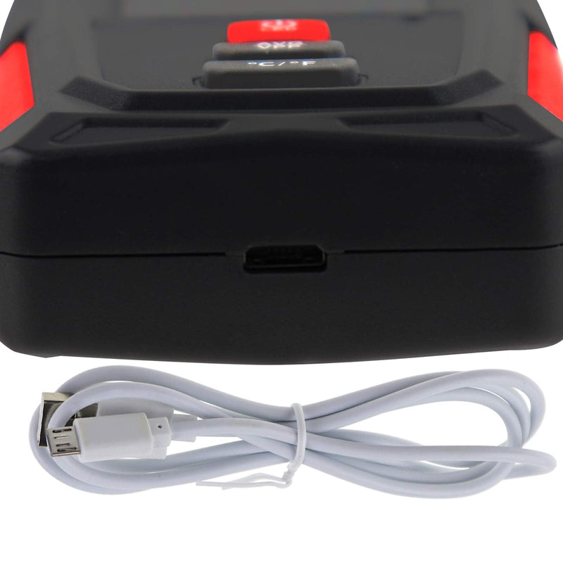 [AUSTRALIA] - EMF Meter Digital Electromagnetic Field Radiation Detector with Sound Light Alarm Function, Rechargeable Handheld EMF Tester for Electric Magnetic Field Inspection, Home, Office and Ghost Hunting 