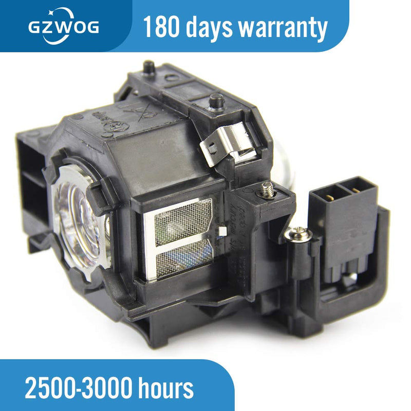 Gzwog ELPLP41 V13H010L41 Replacement Projector Lamp Bulb with Housing for Epson EMP-77C /S5 /S52/S6 /X5 /X52 EB-S6/S62 /TW420/W6/X6 /X62 /T260/S6LU/X6LU /EX30/EX21/ EX50/ EX70 /PowerLite 78