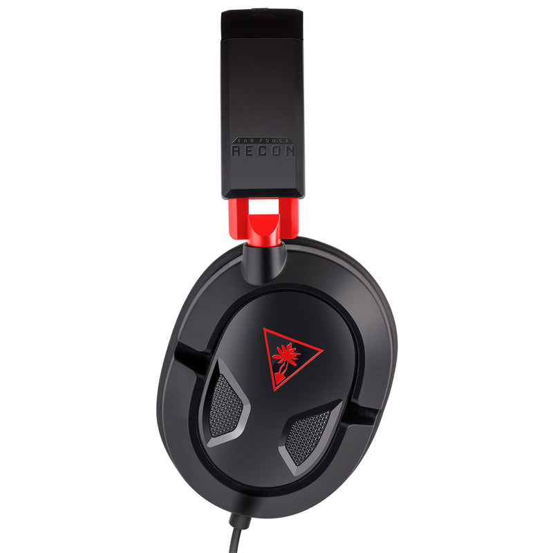 [AUSTRALIA] - Turtle Beach Recon 50 Wired Gaming Headset - PC, Mac, PS4, PS5, Xbox Series X|S & Xbox One, & Mobile/Tablet with 3.5mm Removable Mic, 40mm Speakers, & In-line Controls – Black Black / Red 
