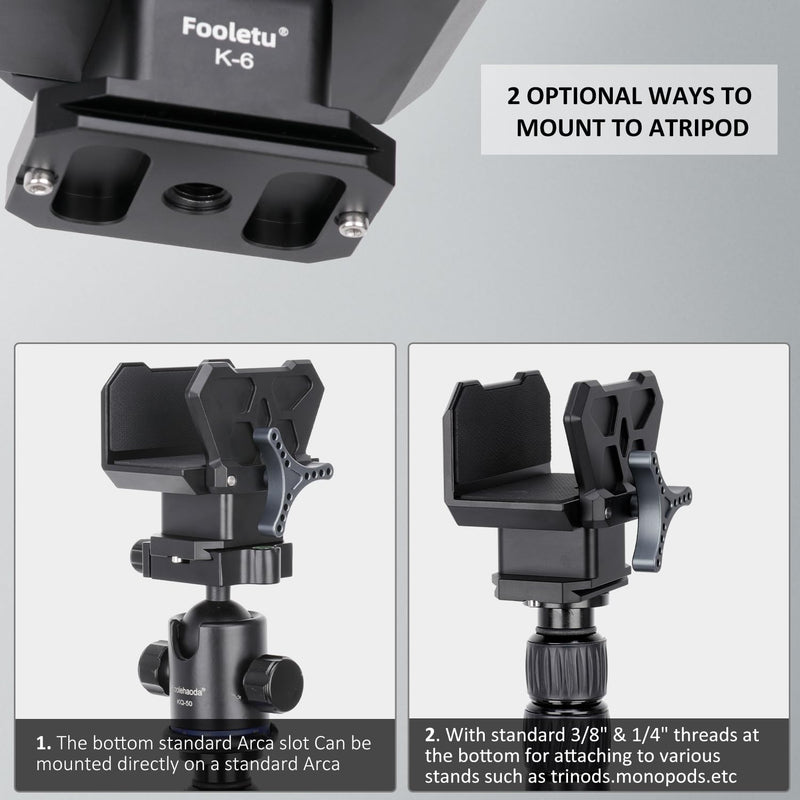 [AUSTRALIA] - Shooting Saddle Clamp Tripod Rifle Clamp Arca Swiss Rifle Saddle Mount with Quick Release Plates Rail for Hunting and Shooting Gun Rifle Crossbow Shooting Rest, Universal Rest Head Clamp 