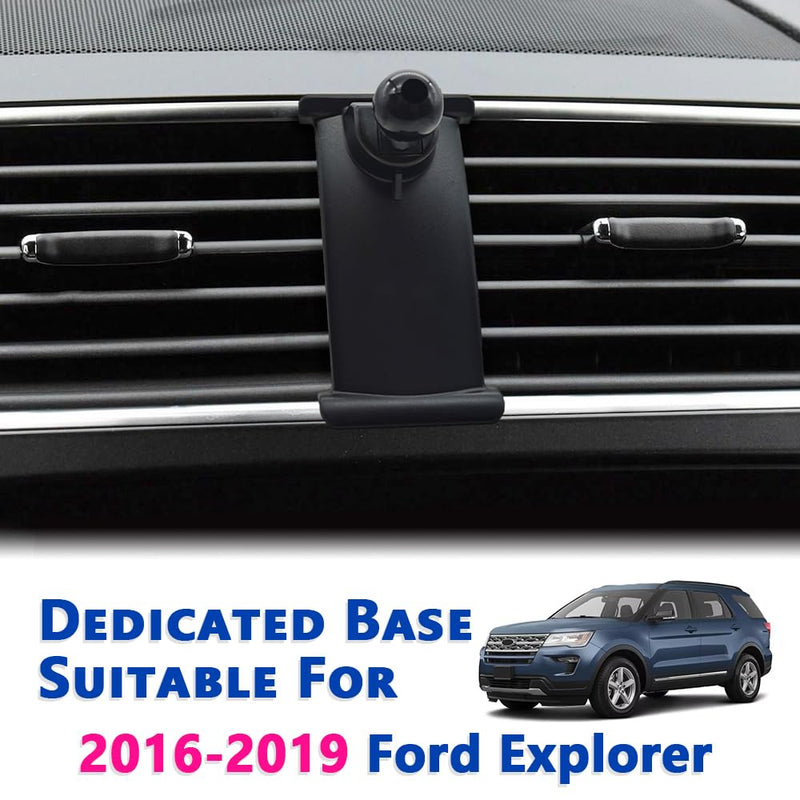 Car Phone Mount 2016-2019 Explorer SUV [Thick Case Friendly] Mobile Phone Holder Cell Navigation Bracket Air Vent Auto Accessories Cradles, All Phones