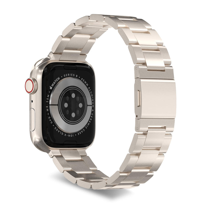 Metal Band for Apple Watch, Stainless Steel Magnetic Strap Compatible with iWatch Ultra/Ultra2/Series 10-4/SE, 49-40mm