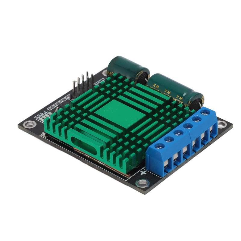 DC Motor Driver, 9V-30V 60A Motor Drive Controller Board Module Double Channel PWM High Performance H Bridge DC Step Module for Industry