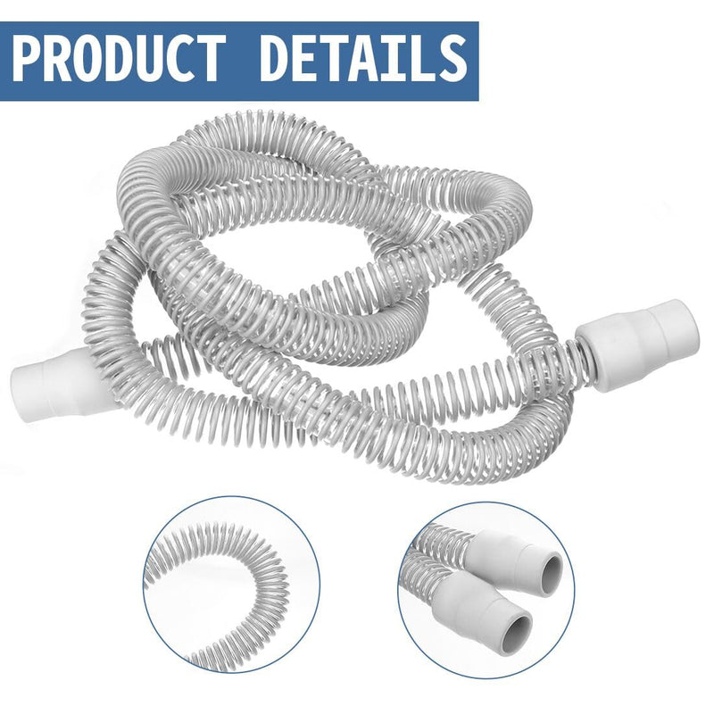 CPAP Hose 180 cm Universal Ventilation Hose Breathing Device Hose Plastic Ventilation Device Accessories 22 mm Hose Connection