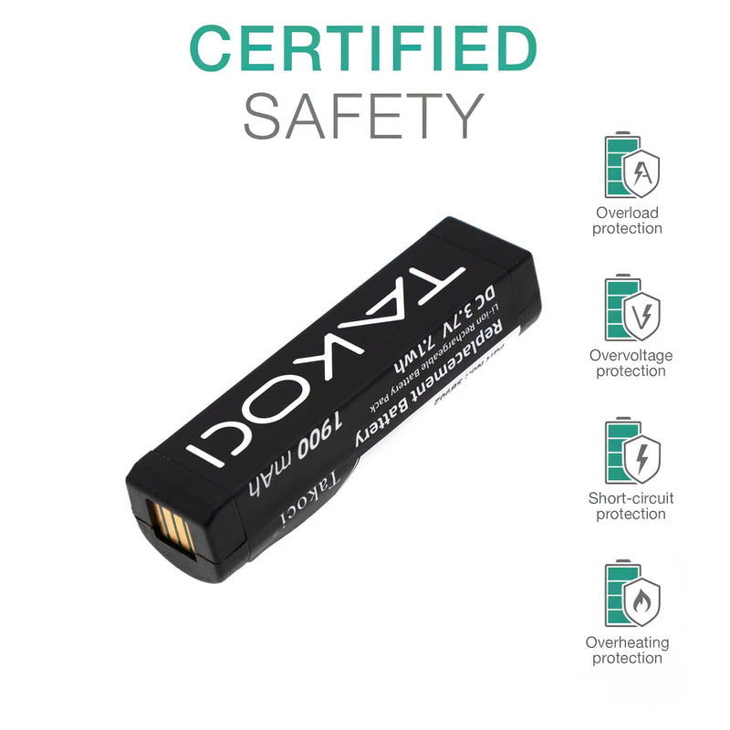 (2-Pack) 1900mAh SB902 SB902A Battery Replacement for GLXD Transmitters/Advanced Wireless Systems GLXD1 GLXD2 GLXD14