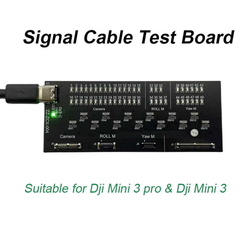 Gimbal Signal Cable Test Tool Suitable for DJI Mavic Mini 3/Mini 3 Pro/DJI Mini 4 Pro Drone PTZ Flat Cable Roll Axis Tester Accessories.