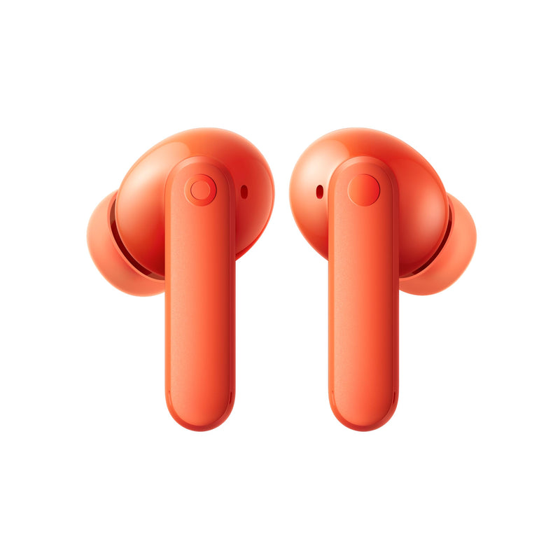 CMF BY NOTHING Buds 2 Wireless Earbuds, Bluetooth Headphones with 48dB Hybrid ANC, Ultra Bass Technology Active Noise Cancellation Earphones, 55 Hours Playtime, 6HD Mics, ChatGPT Integration Orange